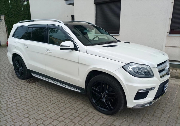 Mercedes-Benz GL cena 139900 przebieg: 125000, rok produkcji 2013 z Kutno małe 436